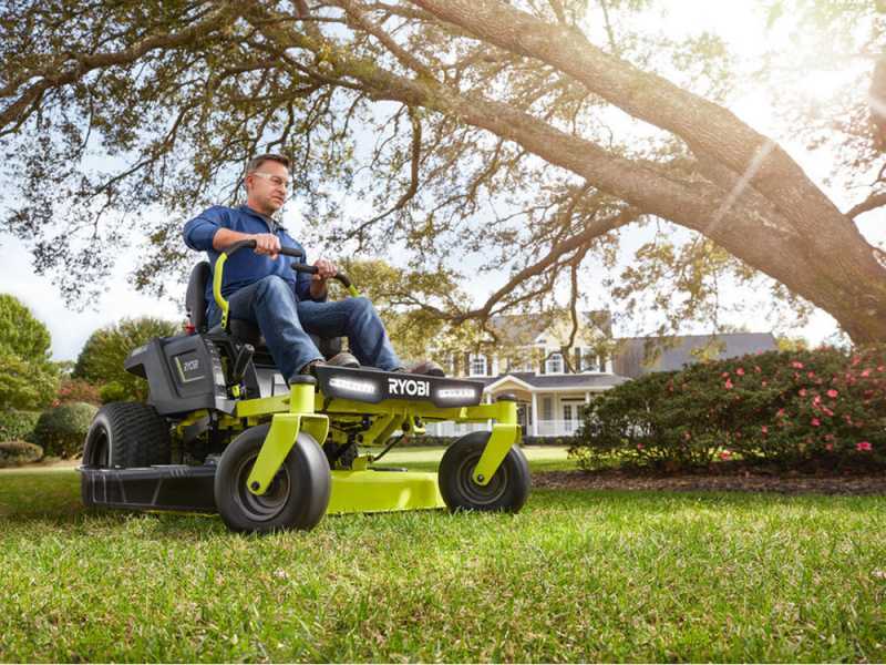 Electric riding zero turn mower hotsell