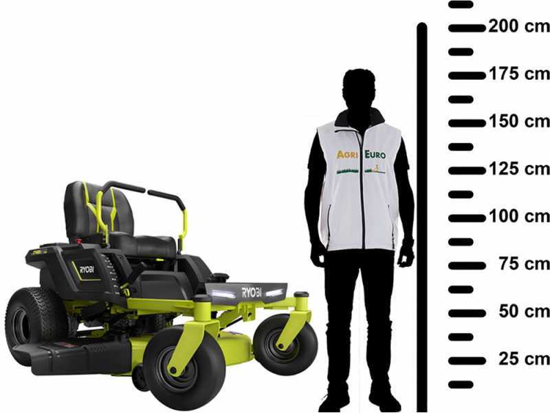 Ryobi ZTR480ex ZTR Battery powered Riding on Mower zero turn best deal on AgriEuro