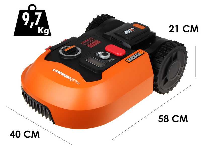 Worx Landroid WR165E Robot Lawn Mower with Perimeter Wire best deal on AgriEuro