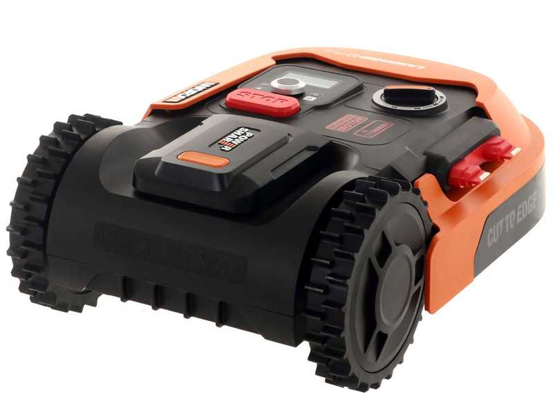 Worx Landroid WR165E Robot Lawn Mower with Perimeter Wire 20V 2Ah Battery M500 2.0