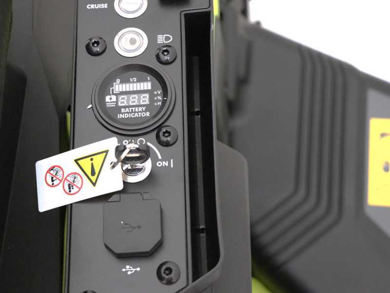 Ryobi Battery powered Riding on Mower best deal on AgriEuro