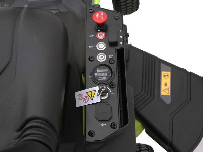 Ryobi Battery powered Riding on Mower best deal on AgriEuro