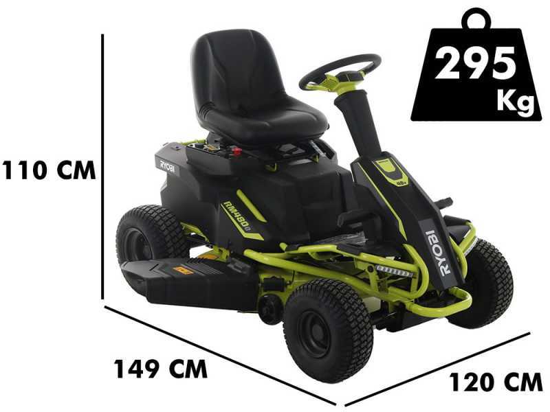 Ryobi sales side discharge