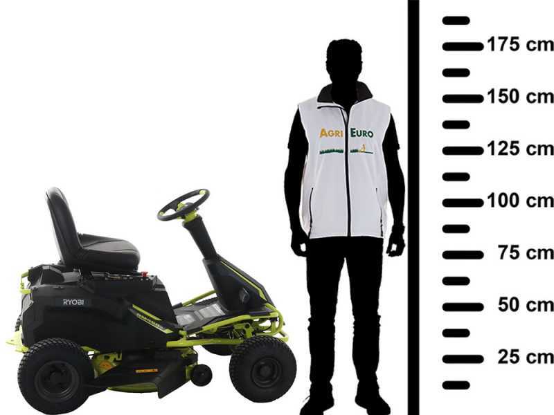 Ryobi Battery powered Riding on Mower best deal on AgriEuro