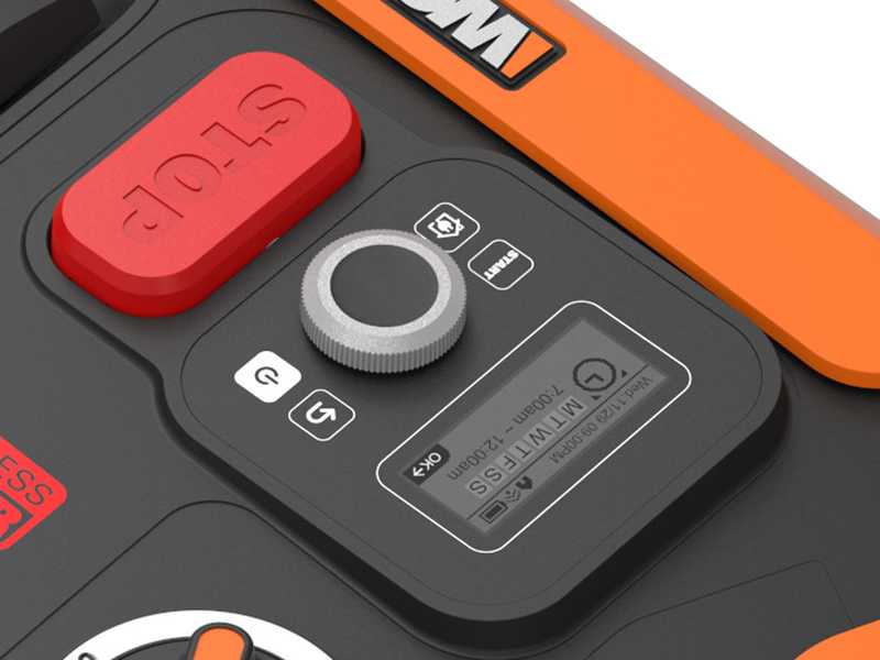 Worx landroid sales manual stop
