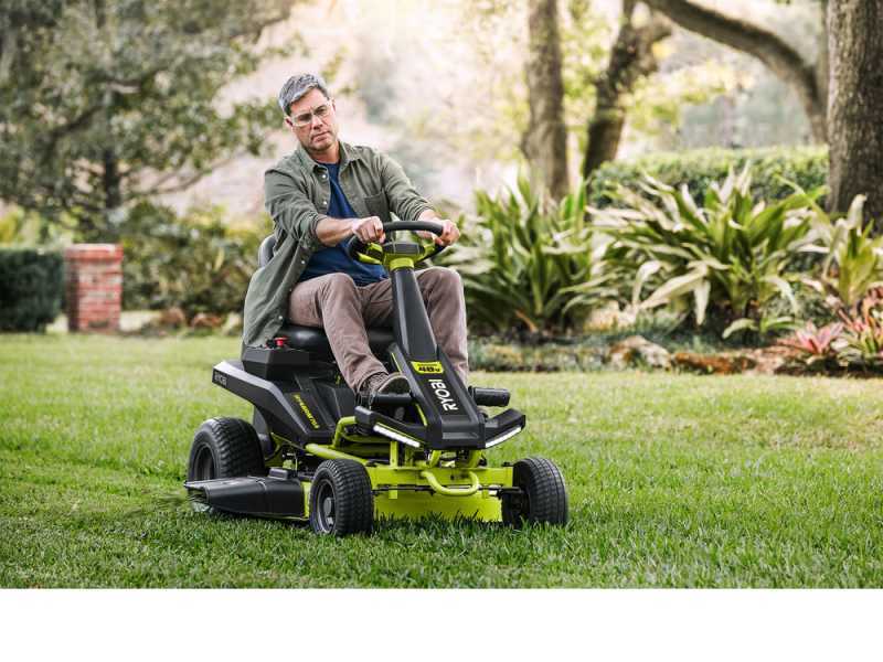 Electric riding mower sale