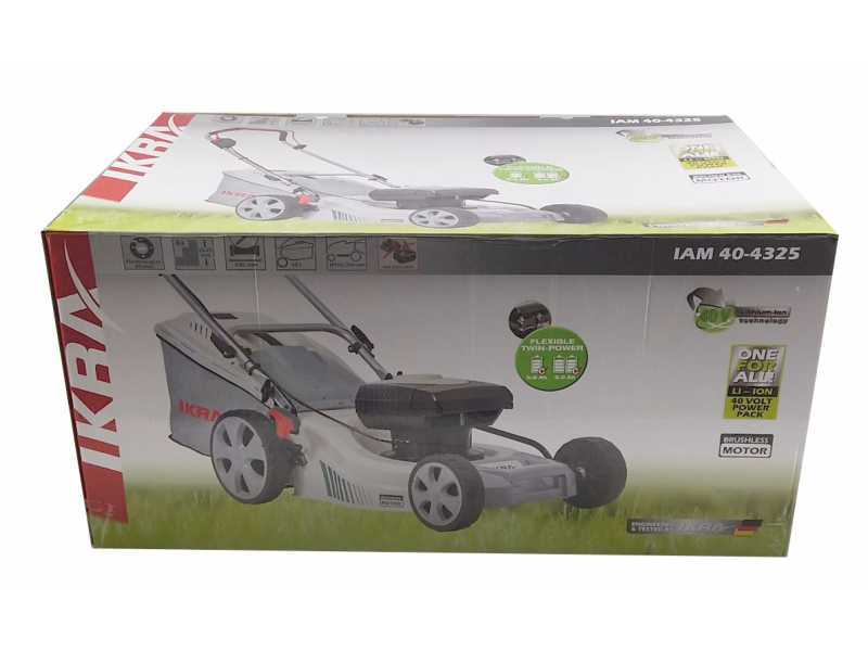 IKRA IAM 40-4325 Battery-powered Lawn Mower - 40 V - 2x (2.5Ah)