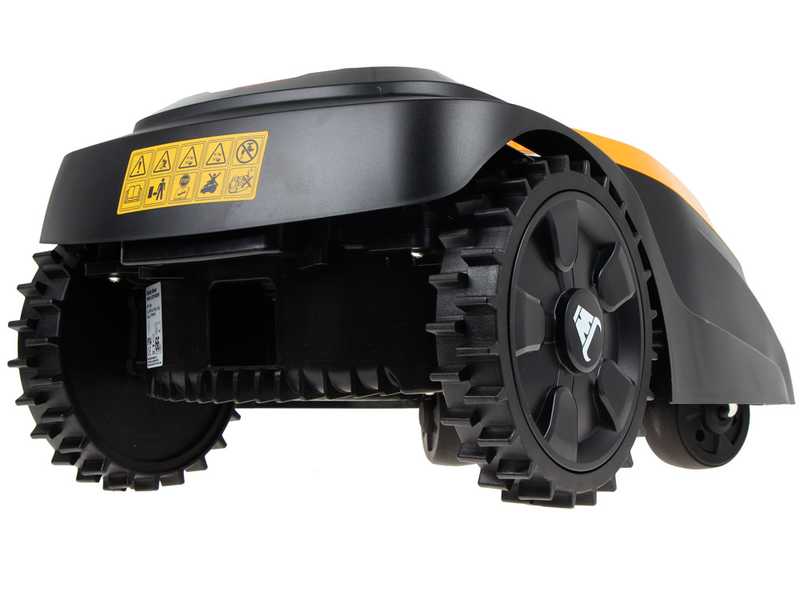 Mowox RM 1200 Li BT Robot Lawn Mower - robotic lawn mower with perimeter wire - 28V 3Ah Lithium battery