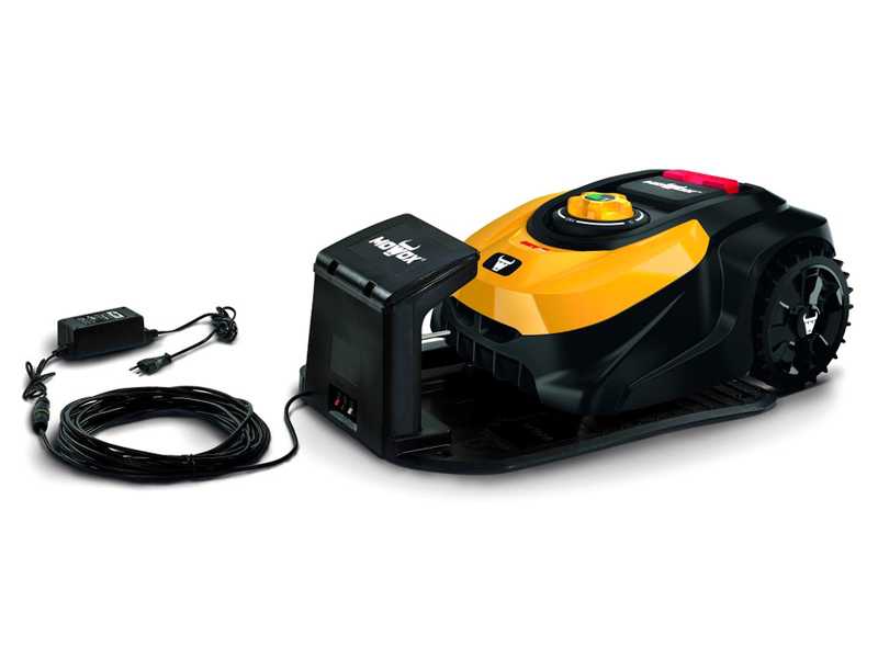 Mowox RM 1200 Li BT Robot Lawn Mower - robotic lawn mower with perimeter wire - 28V 3Ah Lithium battery