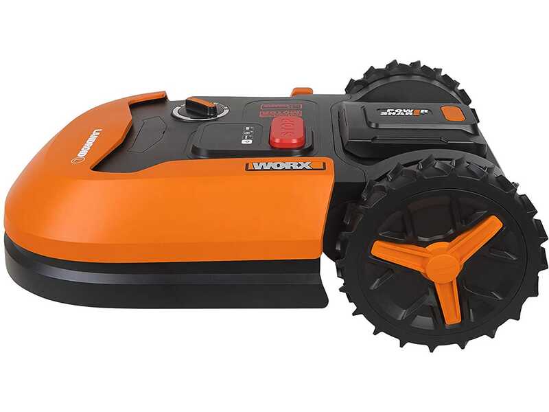 Worx Landroid WR147E.1 Robot Lawn Mower with Perimeter Wire - 20V 4Ah Battery - L1000