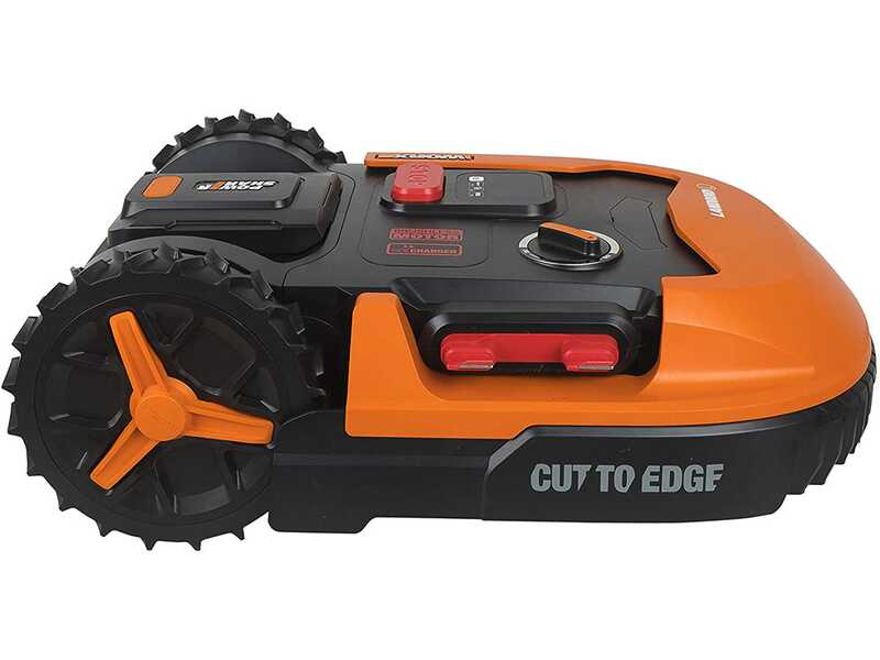 Worx Landroid WR147E.1 Robot Lawn Mower with Perimeter Wire - 20V 4Ah Battery - L1000