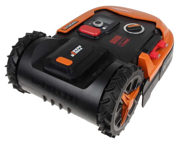 Worx Landroid WR147E.1 Robot Lawn Mower with Perimeter Wire - 20V 4Ah Battery - L1000