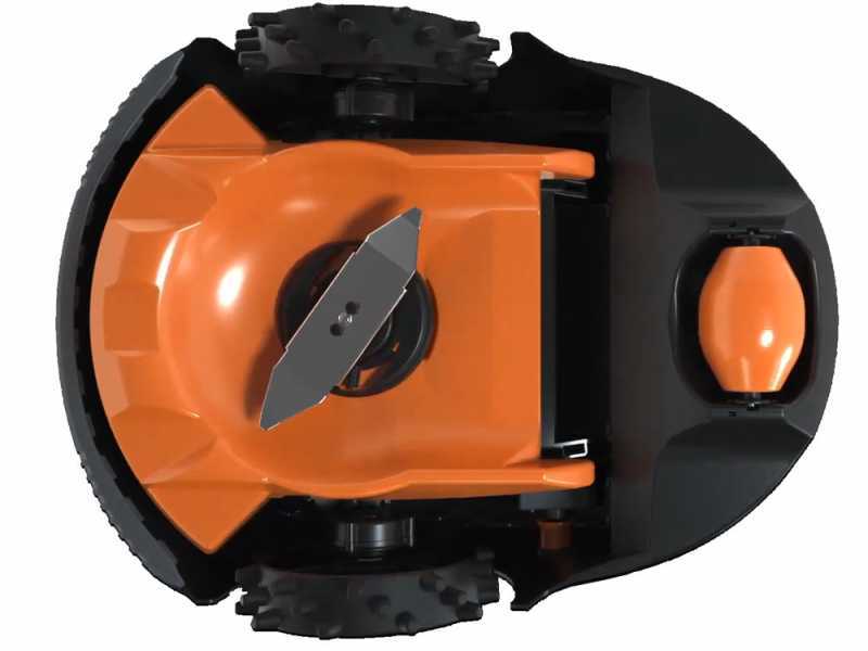 Black &amp; Decker BCRMW121-QW Robot Lawn Mower with Perimeter Wire - Powered by a 12 V Lithium-ion battery