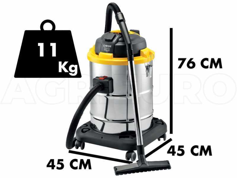 Lavor WTP 50 XE - Wet and Dry Vacuum Cleaner - with 50 L drum, 1600 W