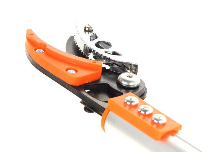 GeoTech FP 80-120 EVO - Scissors on telescopic pole with cut-and-hold system