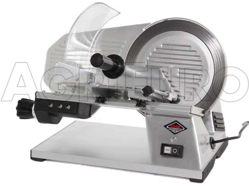 Celme TOP 275 - CE Professional Meat Slicer - Anodized Aluminium