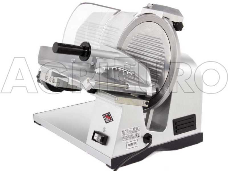 Celme TOP 300 - CE Professional Meat Slicer - Anodized Aluminium