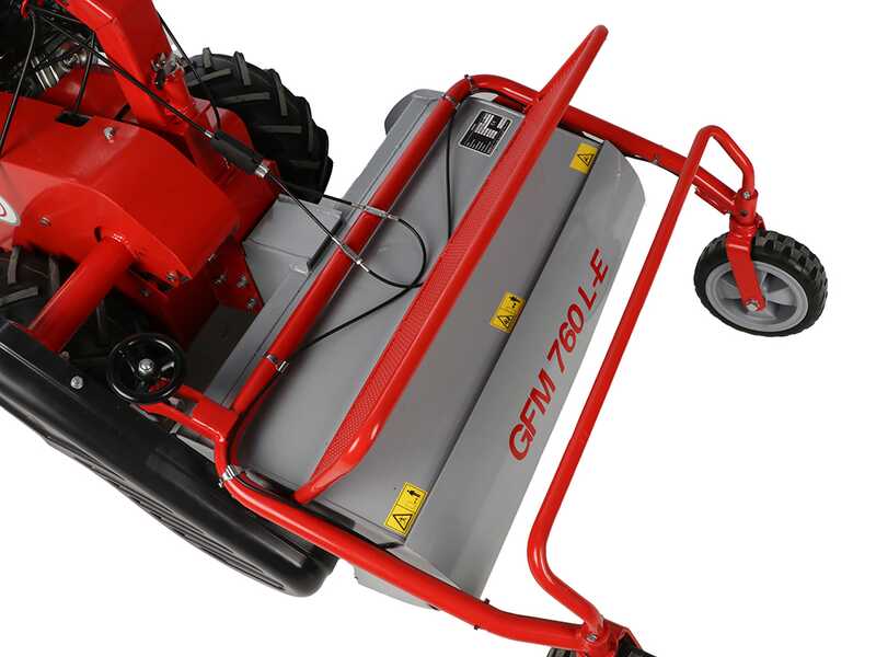 GeoTech-Pro GFM 760 L-E - Professional Hammer Rough Cut Mower - Loncin G420FD