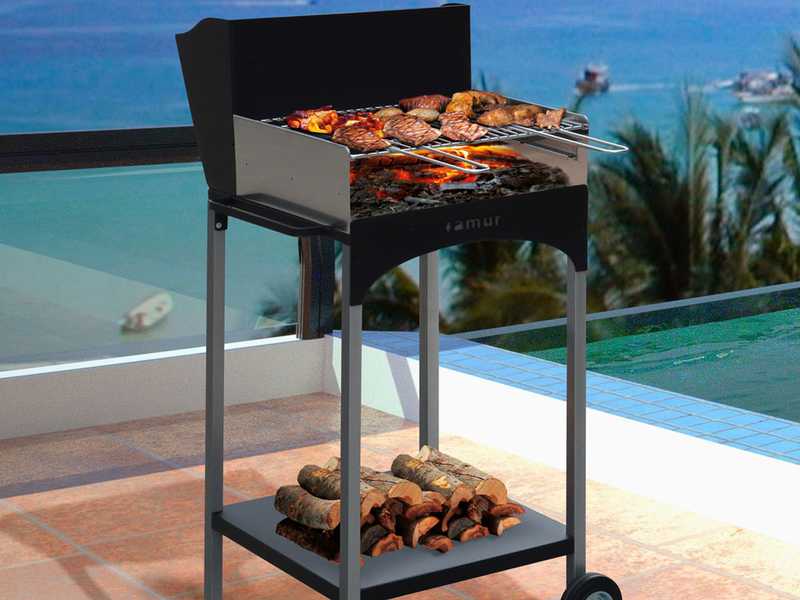 Famur BK 6 ECO Charcoal and Wood fired Barbecue