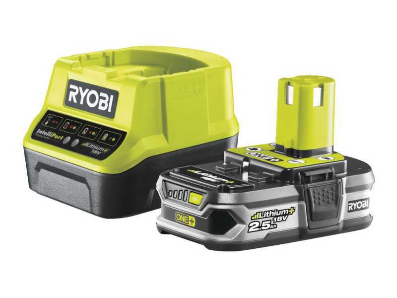 RYOBI Lithium Battery - 18V - 2.5Ah + Charger