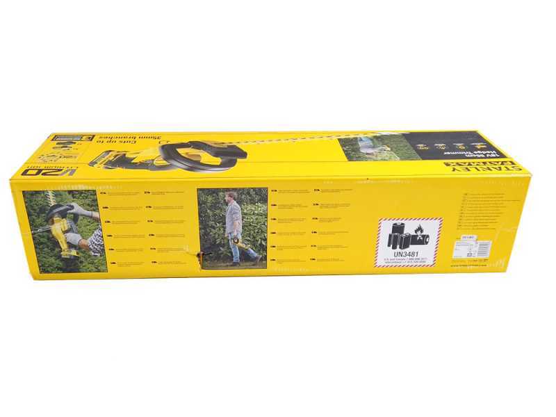 STANLEY FATMAX V20 Battery-powered Electric Hedge Trimmer - 18 V - 4Ah