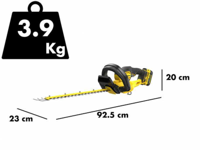 STANLEY FATMAX V20 Battery-powered Electric Hedge Trimmer - 18 V - 4Ah