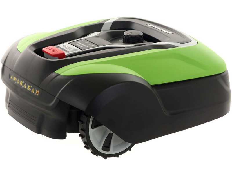 Greenworks robotic lawn mower discount