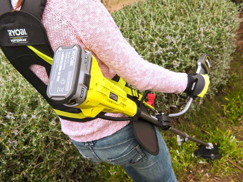 Ryobi brush sales cutter electric