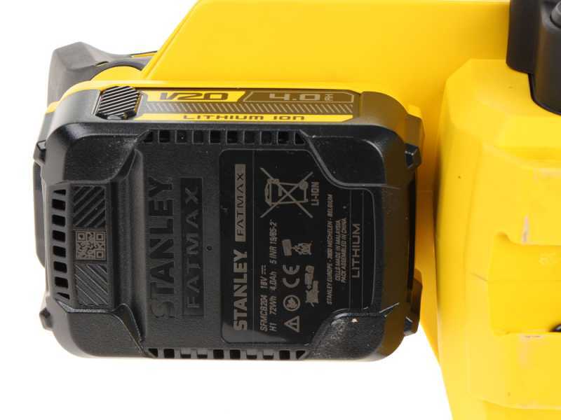 STANLEY FATMAX V20 Battery-powered Electric Chainsaw - 18 V 4AH Battery