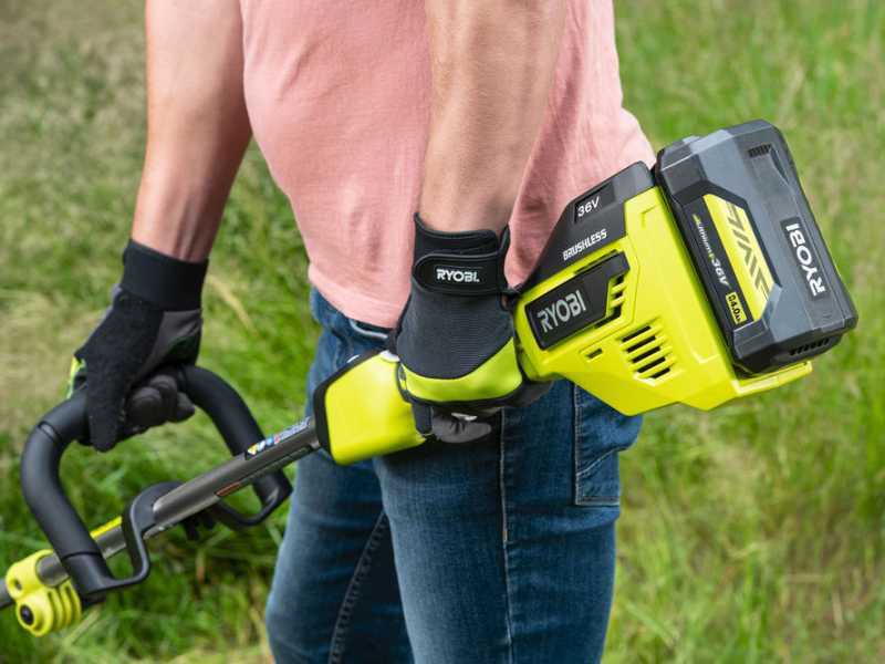 Ryobi RY36ELTX33A-0 - Battery-powered Brush Cutter - MAX POWER 36V - WITHOUT BATTERIES AND CHARGERS