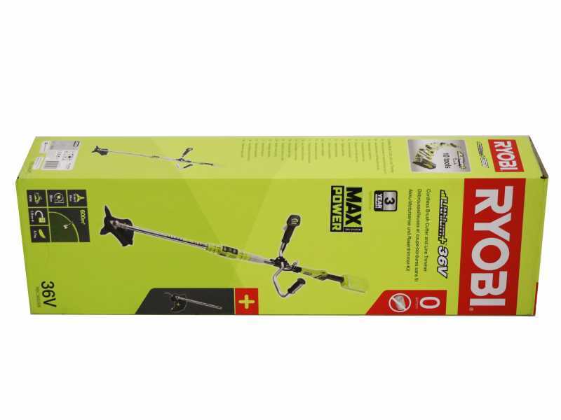 Ryobi RBC36B26B - Battery-powered Brush Cutter - MAX POWER 36V - WITHOUT BATTERIES AND CHARGERS