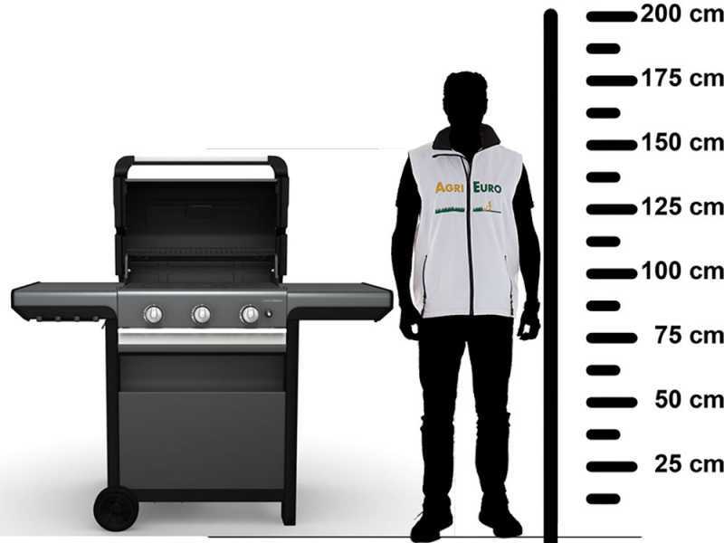 3 Series Select Gas Grill 46x61 cm Enamelled Cast Iron Grid