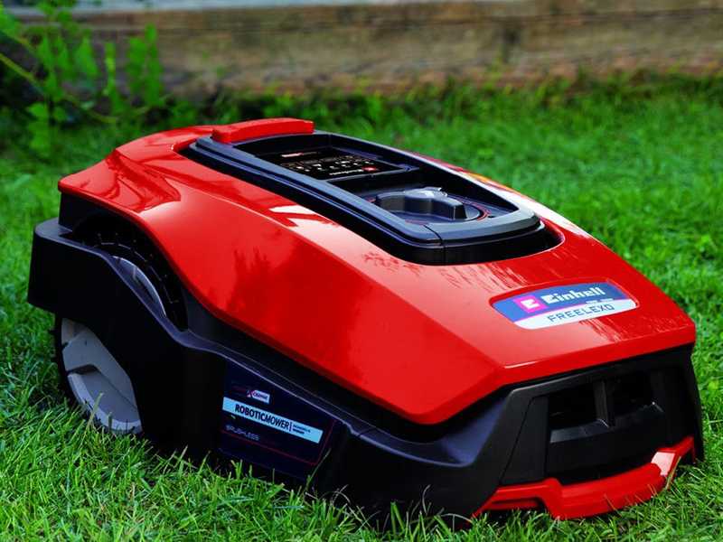 Einhell FREELEXO Robot Lawn Mower 18V 4Ah Battery powered best deal on AgriEuro