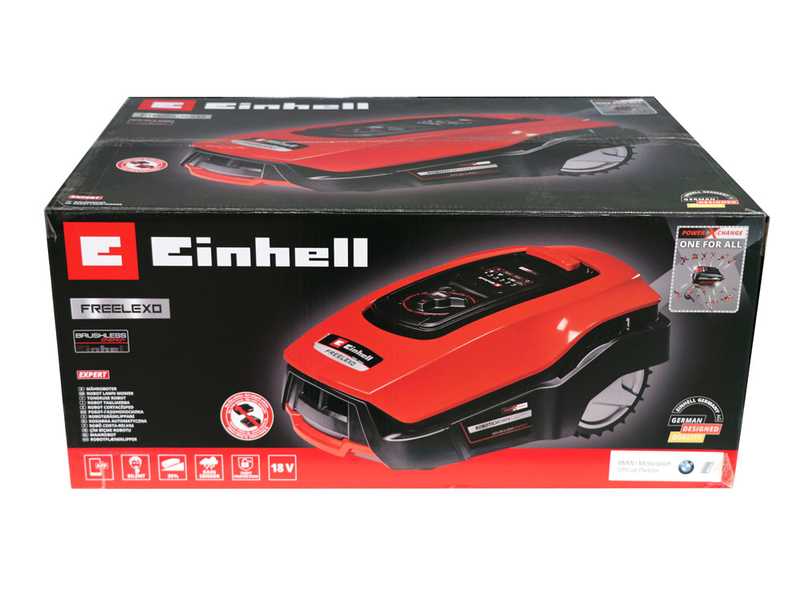 Einhell FREELEXO Robot Lawn Mower - 18V 4Ah Lithium-ion Battery-powered