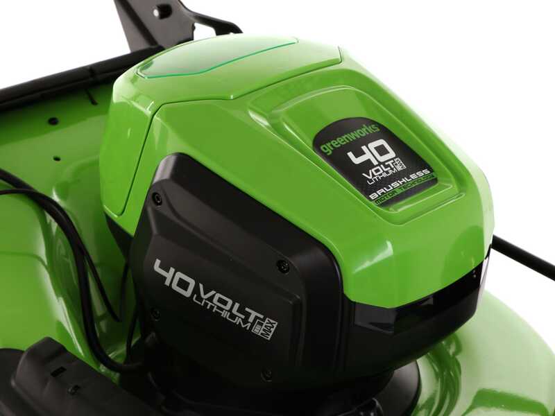 Greenworks GD40LM46HPK4 Battery-powered Electric Lawn Mower - 40 V 4Ah