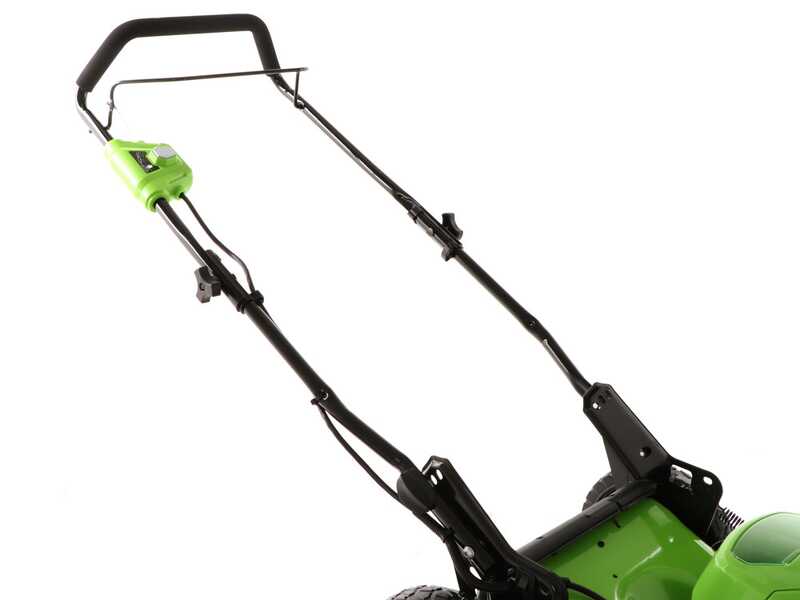 Greenworks GD40LM46HPK4 Battery-powered Electric Lawn Mower - 40 V 4Ah