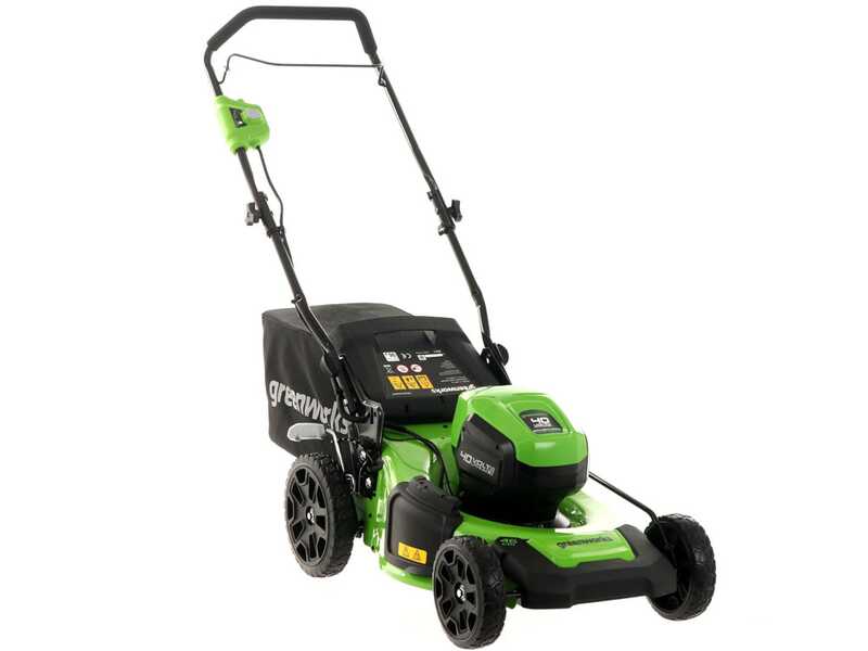 Greenworks 21 electric lawn mower sales