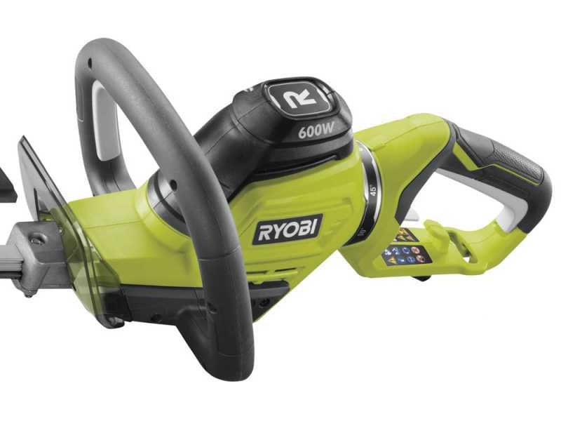RYOBI 600W RHT6160RS electric hedge trimmer - 60cm blade - 28mm cut