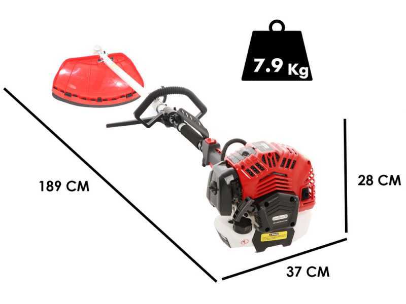 GeoTech GT-2 43 L - Multifunction petrol brush cutter