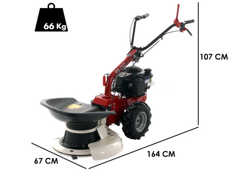 Eurosystems RS210 - Multifunctional rotary mower - B&amp;S 675 EXi
