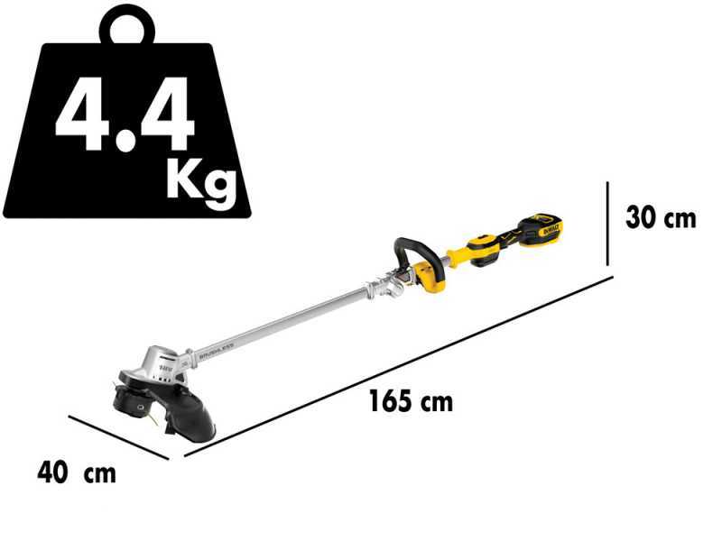 DeWalt DCMST561P1-QW Battery-powered Edge Strimmer - 18V 5 Ah Battery