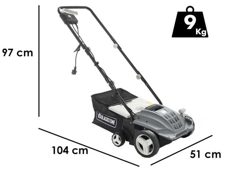 BlackStone ES-1500 - Electric Lawn Scarifier 1500W