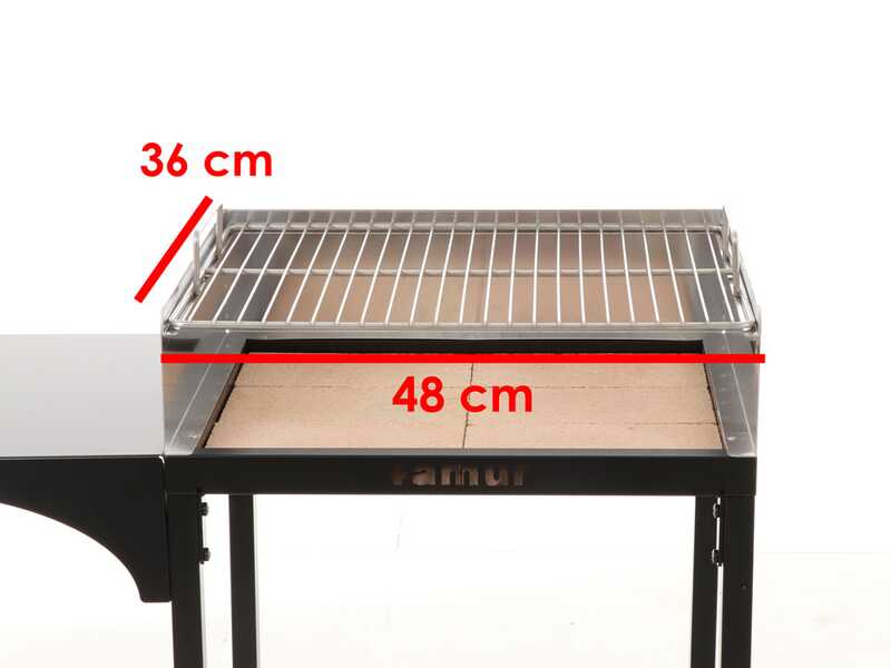 BK6 Prime Charcoal Barbecue - Stainless Steel Grid
