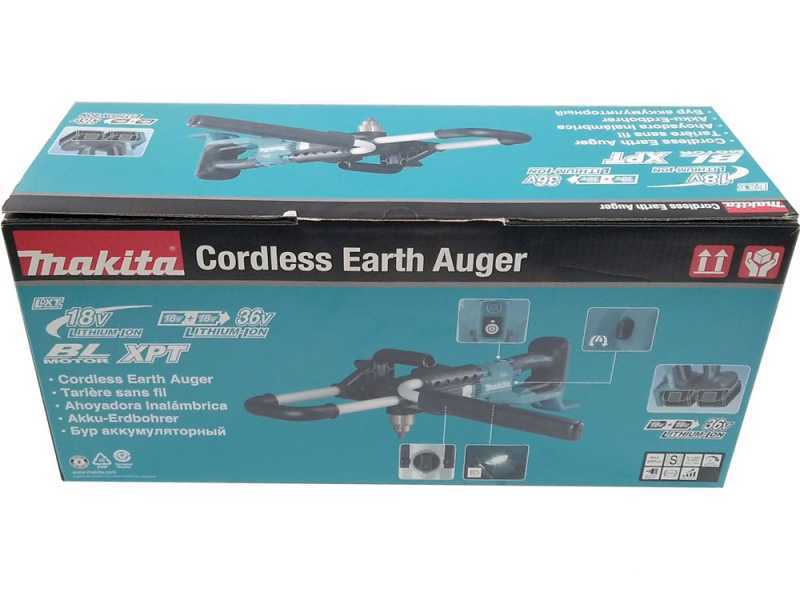 Makita DDG460 - Cordless auger - 18Vx2 3ah - TIP NOT INCLUDED