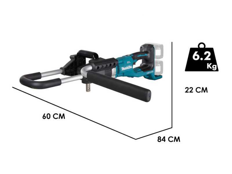 Makita DDG461Z - Cordless auger - 18Vx2 3Ah - BIT NOT INCLUDED