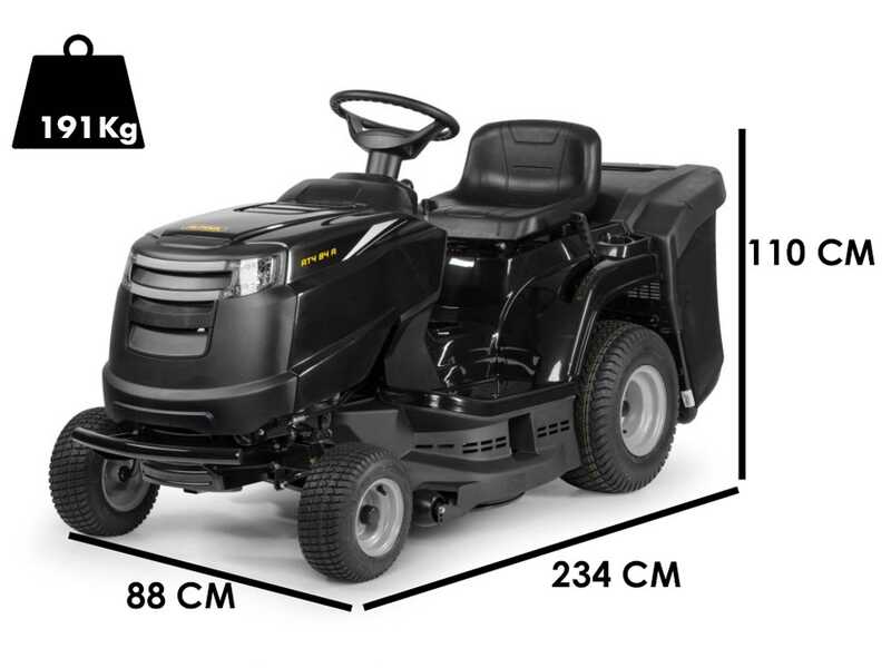 Alpina AT4 84 A Riding-on Mower - Grass Collector - Mechanical transmission