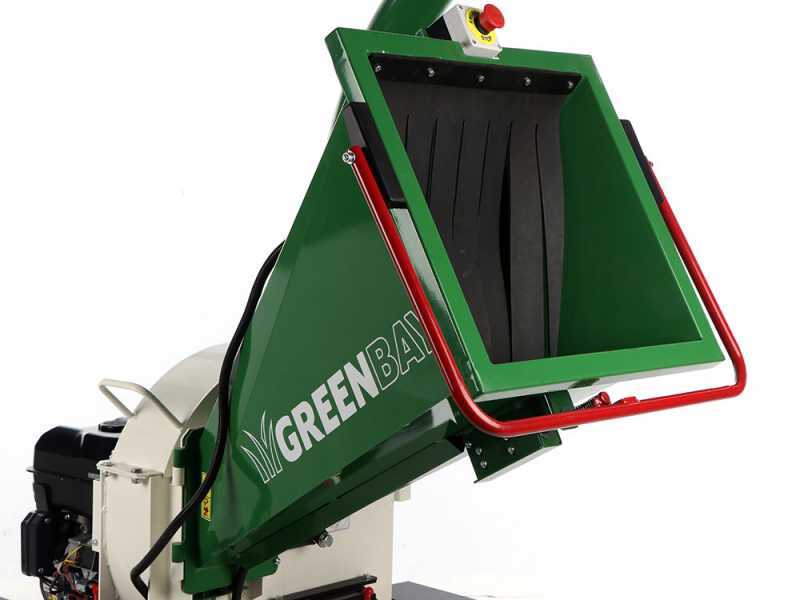 GreenBay GB-WDC 120 BSE - Professional petrol wood chipper - B&amp;S XR 13.5 engine