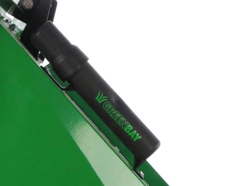 GreenBay GB-WDC 120 LE - Professional petrol wood chipper 15 HP Loncin G420FD engine