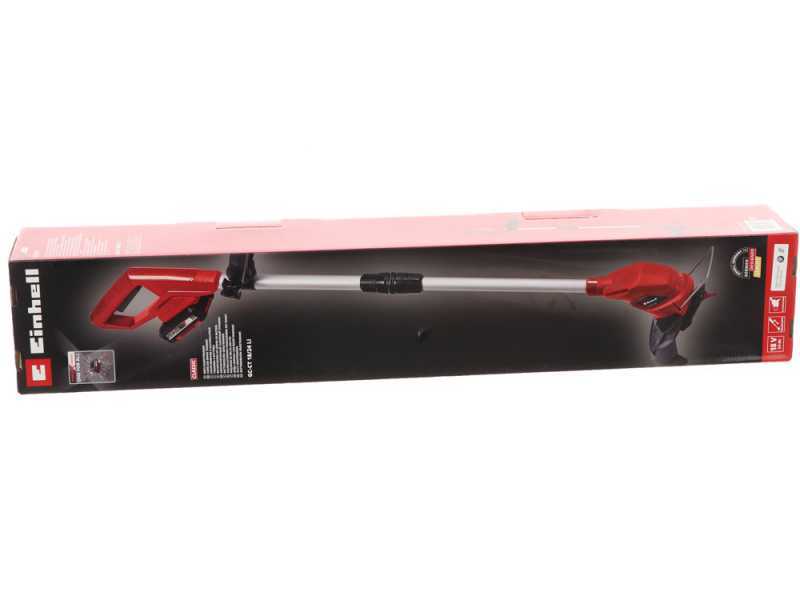 Einhell GC-CT 18/24 Battery-powered Brush Cutter - 18V 2 Ah Battery and Battery Charger Included - 20 Plastic Spare Blades Included