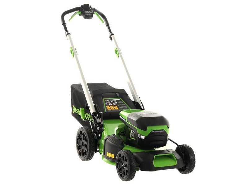 Greenworks GD60LM46SP Self propelled Battery powered Lawn Mower 60 V 4Ah 4 in 1